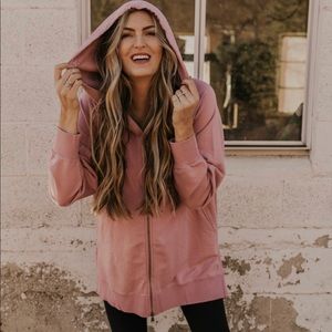 Free People Higher Goals Hoodie - Pink
